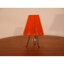 Lampe vintage tripode orange