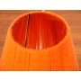 Lampe vintage tripode orange