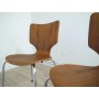 chaises danoise foncees