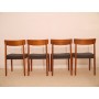 Serie de 4 chaises scandinave design Nils Jonsson