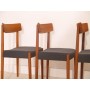 Serie de 4 chaises scandinave design Nils Jonsson