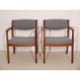 Paire de fauteuils scandinave design Erik Buch