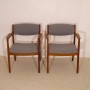 Paire de fauteuils scandinave design Erik Buch