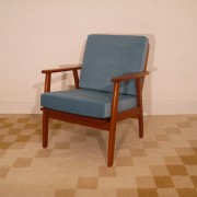 Fauteuil vintage danois 1960