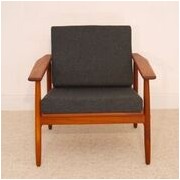 Fauteuil vintage danois en teck 1960