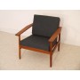 Fauteuil vintage danois en teck 1960