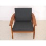 Fauteuil vintage danois en teck 1960