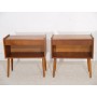 Paire de chevets vintage scandinave 1960