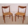 Chaises vintage "bambi" design Rastad&Relling Norvege 1960