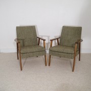 Paire de fauteuils scandinave vintage 1960