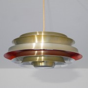 Suspension vintage en laiton design Carl Thore