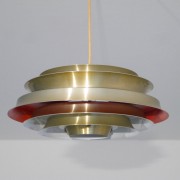 Suspension vintage en laiton design Carl Thore