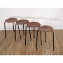 Serie de tabourets vintage tripode syle Jacobsen