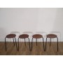 Serie de tabourets vintage tripode syle Jacobsen