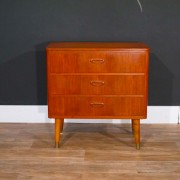 Petite commode vintage 3 tiroirs 1960