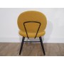 Chauffeuse vintage scandinave moutarde