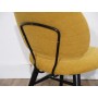 Chauffeuse vintage scandinave moutarde