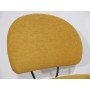 Chauffeuse vintage scandinave moutarde