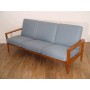 Canapé vintage scandinave Erick Wortz en chene