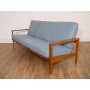 Canapé vintage scandinave Erick Wortz en chene