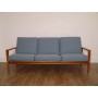 Canapé vintage scandinave Erick Wortz en chene