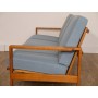 Canapé vintage scandinave Erick Wortz en chene