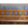 Canapé vintage scandinave Erick Wortz en chene