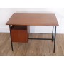 Bureau vintage moderniste en teck