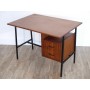 Bureau vintage moderniste en teck