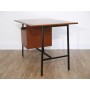 Bureau vintage moderniste en teck