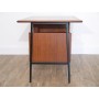 Bureau vintage moderniste en teck