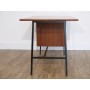 Bureau vintage moderniste en teck