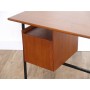 Bureau vintage moderniste en teck