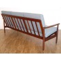 Canapé vintage scandinave en teck 1960