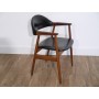 Fauteuil de bureau vintage danois en teck