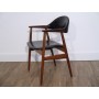 Fauteuil de bureau vintage danois en teck