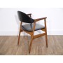 Fauteuil de bureau vintage danois en teck