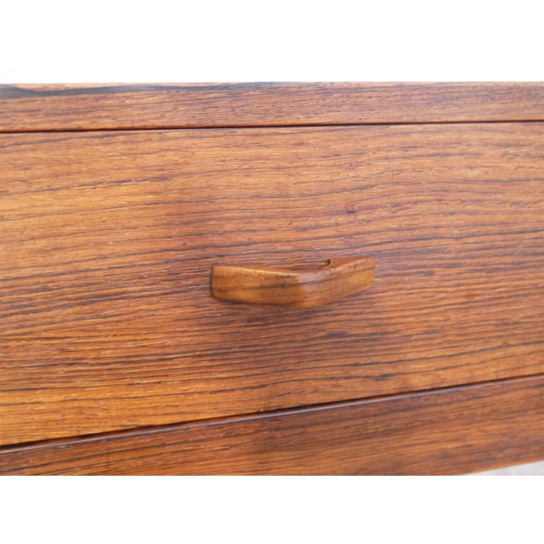 petit meuble en bois deco vintage bloc de 4 tiroirs zeller nordic 15112