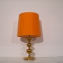 Lampe vintage scandinave en laiton 1970