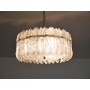 Lustre vintage orrefors en verre suède 1960