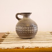 Vase scandinave vintage en céramique 