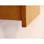 Paire de chevets suspendus scandinave en chêne 1960