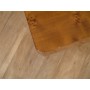 Table basse vintage en loupe d'orme 1970 esprit Willy Rizzo