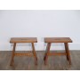 Paire de tabourets scandinave 1960