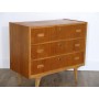 commode vintage scandinave en teck et chene 