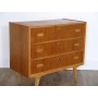 commode vintage scandinave en teck et chene 