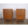 Paire de commode vintage scandinave 1960