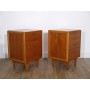 Paire de commode vintage scandinave 1960