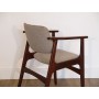 Fauteuil danois en teck de Arne Vodder 1960