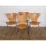 Serie de chaises 3107 par Arne Jacobsen